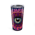 Psychedelic Eye 20oz Tumbler — Trippy Cosmic Pattern Travel Mug