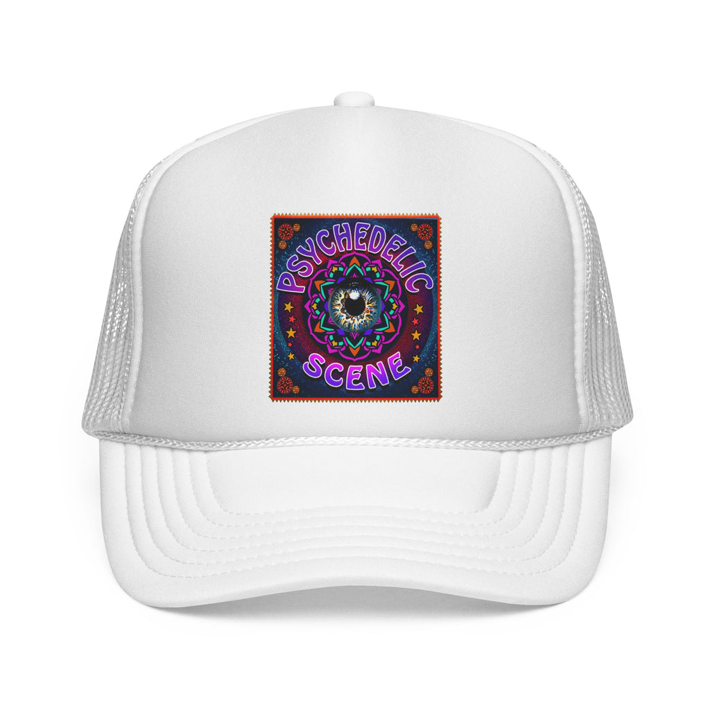 Psychedelic Scene Trucker Caps