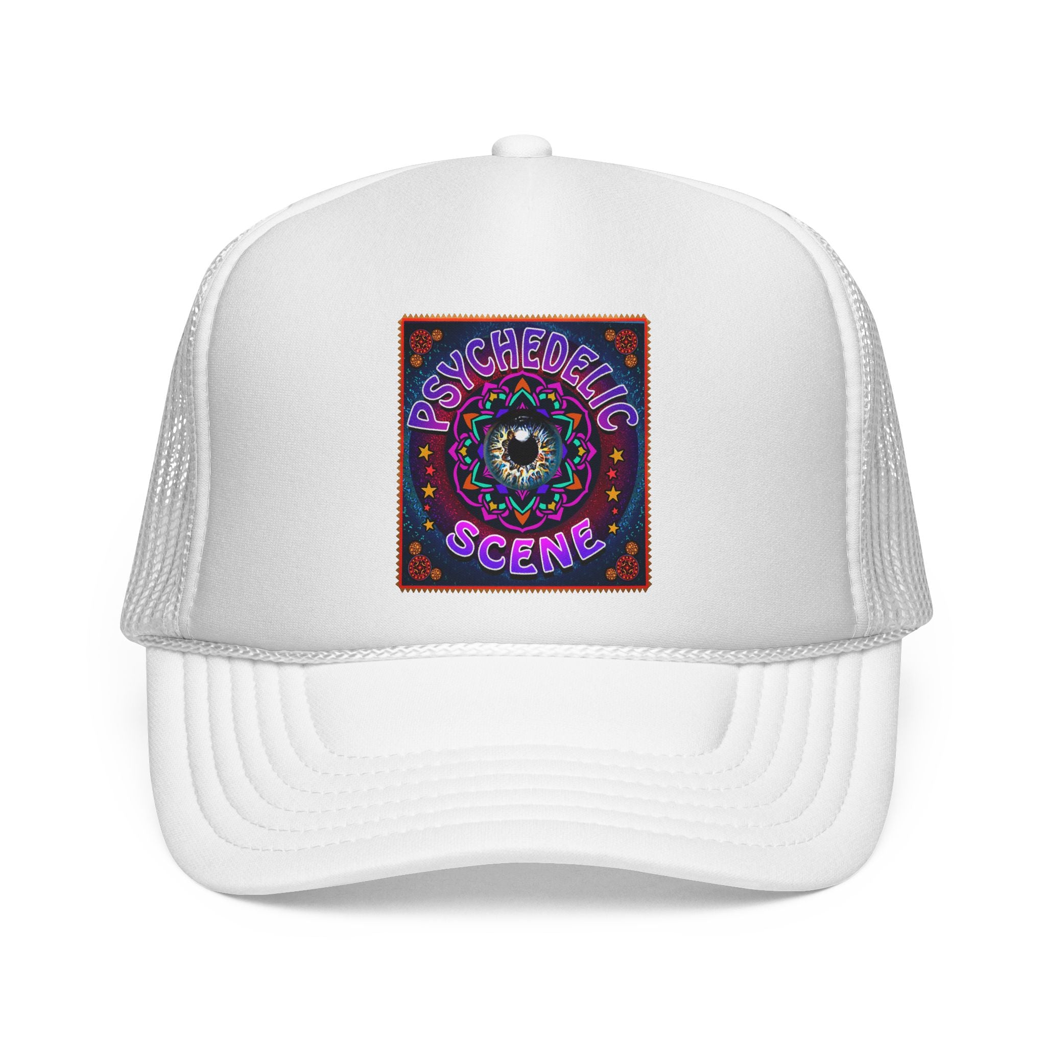 Psychedelic Scene Trucker Caps